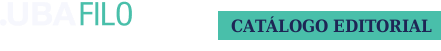 Logo UBA Filo - Catálogo Editorial